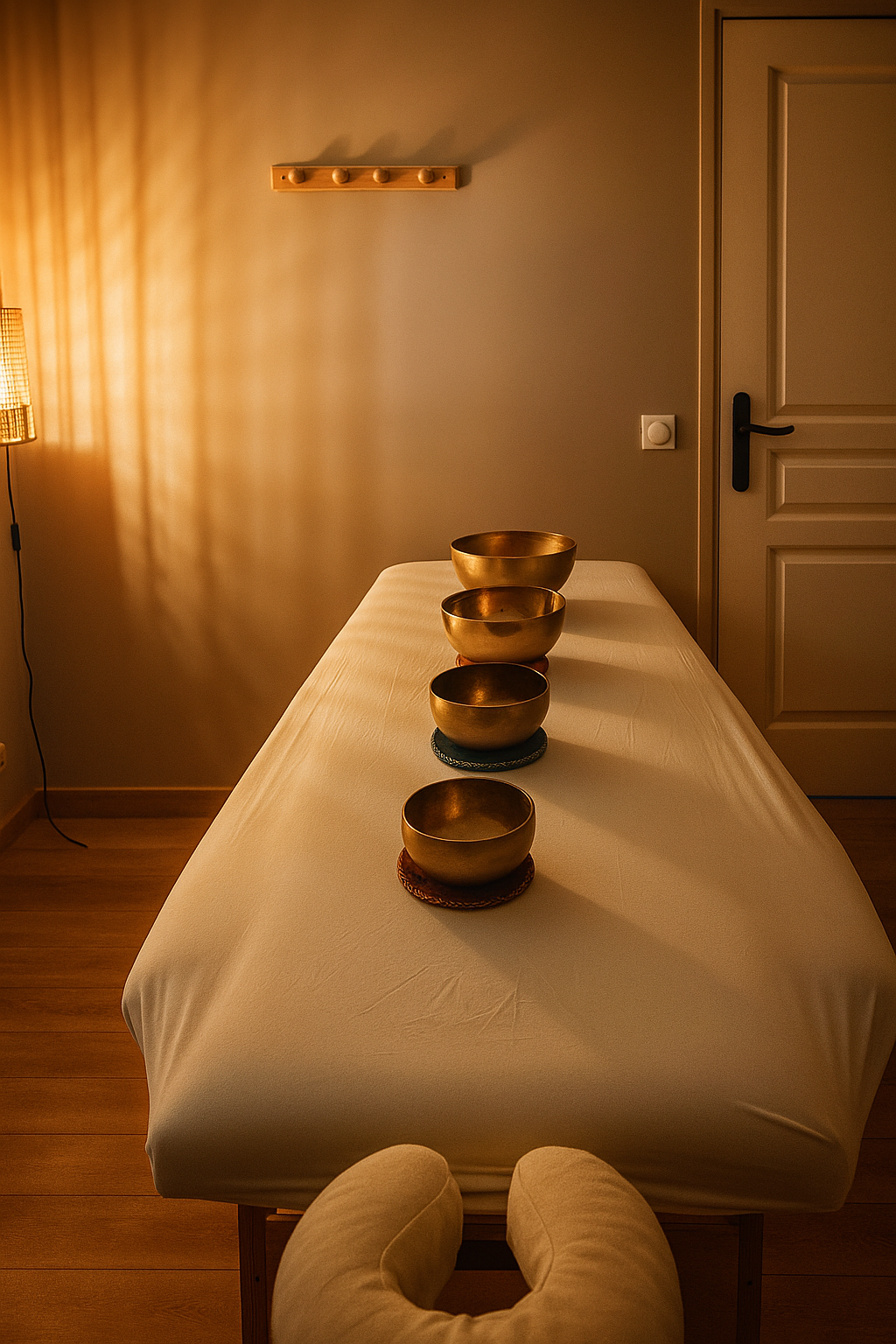 Salle de soin pour le massage sonore